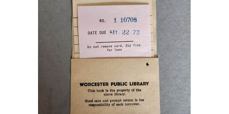 After 50 years, overdue library book is returned to Massachusetts library with a sweet note