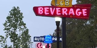 Historic neon signs from Boise businesses of the past now light up Grove Street