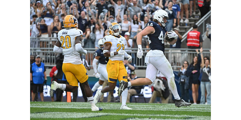 PSU sets records for total offense, first downs in dismantling of Kent State