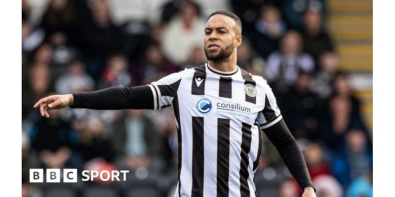 St Mirren: Hamstring injury rules Charles Dunne out for eight weeks