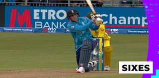 England v Australia ODI: Harry Brook smashes three sixes in over