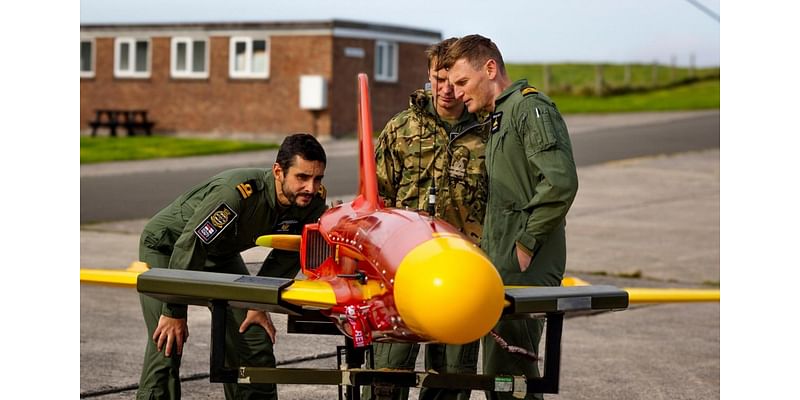 Watch: Royal Navy shoots down drone flying at hundreds of miles an hour