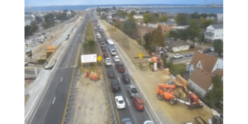 Cooking oil spilled on HRBT causes closures