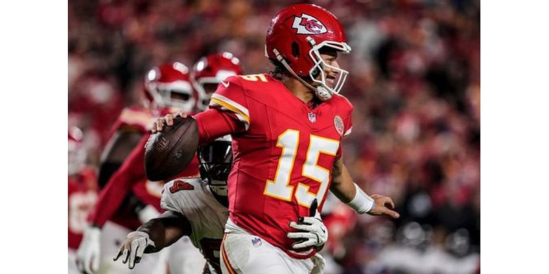 Chiefs’ Patrick Mahomes says he’s sore but OK after hurting ankle in win over Bucs