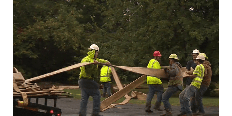 'Temporary sleeve' installed to keep sewage from leaking into Susquehanna River: DEP