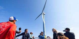 Photos: Chartering a boat to see offshore wind turbines up close