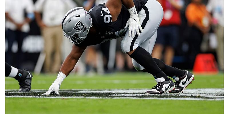 Raiders injuries: Christian Wilkins out with foot injury