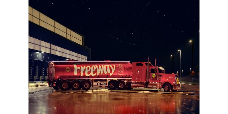 Lidl unveils own-brand cola Christmas truck tour