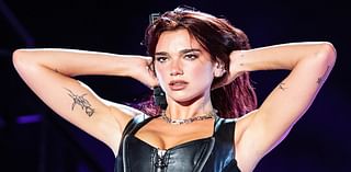 Dua Lipa puts on a racy show in leather and lace as she storms the stage in hot pants for Austin City Limits Music Festival in Texas