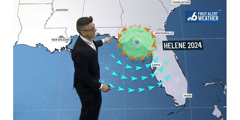 You don't want to be on the ‘dirty' side of a storm. Helene in Tampa Bay is proof