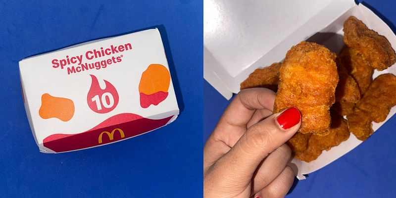 I tried McDonald's spicy chicken nuggets and think they should be added permanently to the menu