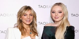 Donald Trump's ex-wife Marla Maples twins with daughter Tiffany at Mar-a-Lago election party