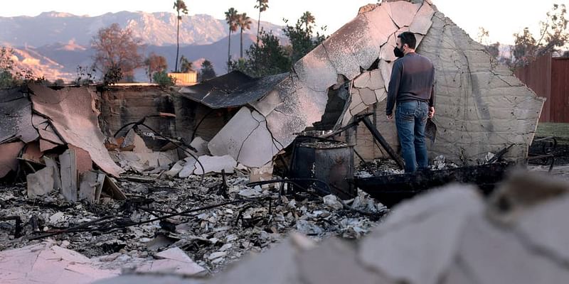 Heartbreaking images show California wildfires destroying homes leaving nothing but ashes