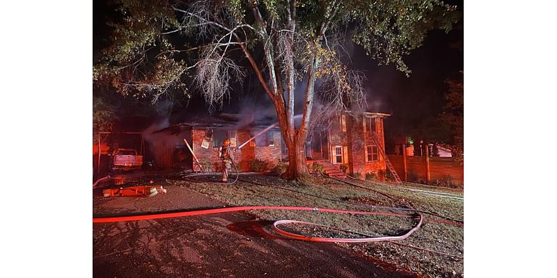 1 displaced after early morning house fire in Gainesville