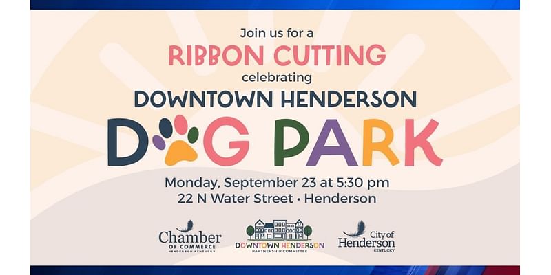 New dog park in Henderson to cut ribbon