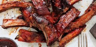 Pomegranate-glazed ribs pack a whole lot of flavor