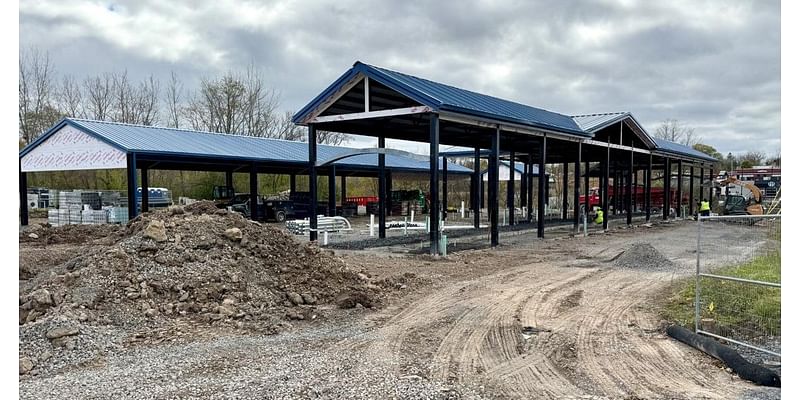 Work resumes on Tidal Wave car wash on Grant Avenue in Auburn