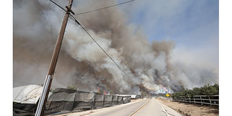 Map: See where the Mountain Fire is burning in Ventura County