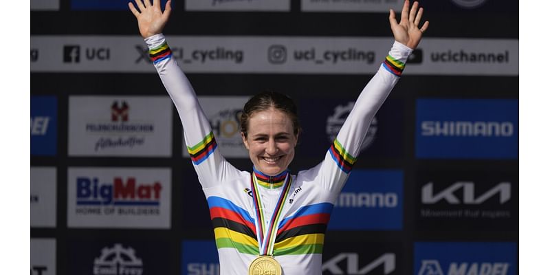 Australian Grace Brown wins women’s time trial at cycling worlds with men’s race to follow