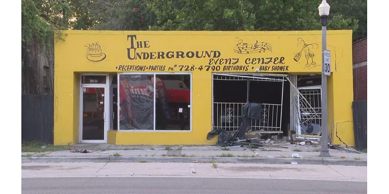 JSO: Man crashes into Mid-Westside building, dies from gunshots