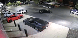 Thieves caught on video making off with 3 Corvettes at Joliet, Illinois dealership