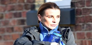 Coleen Rooney is spotted leaving a gym session in Cheshire after it was reported she has 'landing biggest pay deal in show's history' to enter the I'm A Celeb jungle