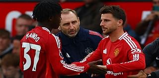 The bizarre moment that sums up Man United's struggles as they're left with NINE players on the pitch in dreadful 3-0 defeat by Tottenham at Old Trafford