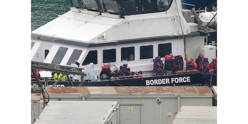 Women and children among latest arrivals on small boats crossing Channel