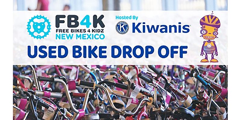 Kiwanis Club Annual Used Bike Collection At IHM Sept. 27