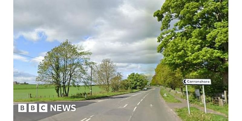 Motorcyclist killed in crash with van in Larbert