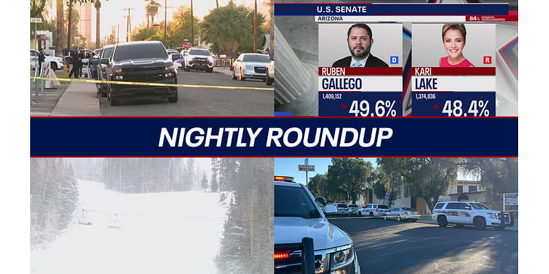 Suspect in custody after Phoenix Police shooting; latest election results | Nightly Roundup