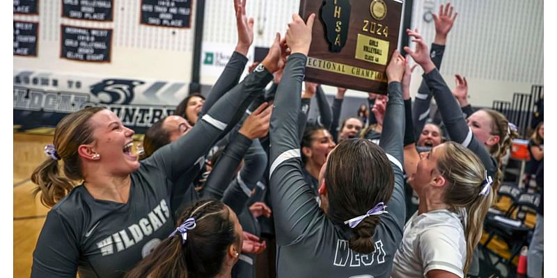 Normal West volleyball one step away from state after beating O'Fallon in sectional finals