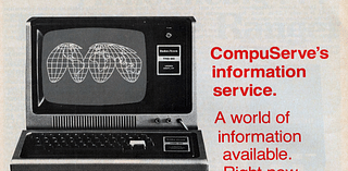 45 years ago CompuServe connected the world before the World Wide Web