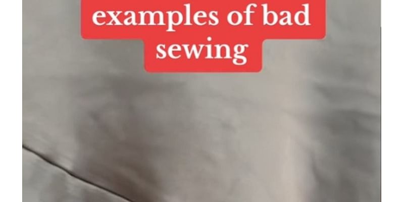 Fashion experts reveal signs your clothes won't last, from stitching secrets to lack of linings