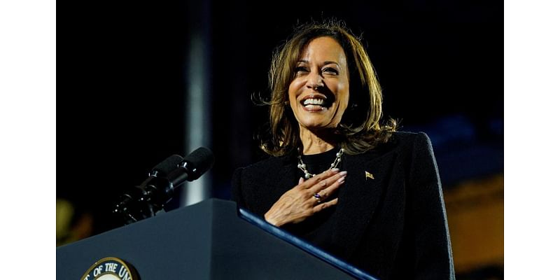 Who is winning the 2024 election? Poll shows Kamala Harris is winning by 4pc