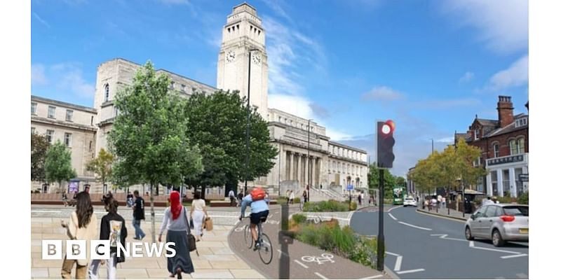 Leeds: Pedestrian and cycle route linking universities unveiled