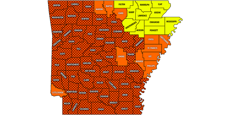 Arkansas officials urge public to stay alert during high wildfire risk