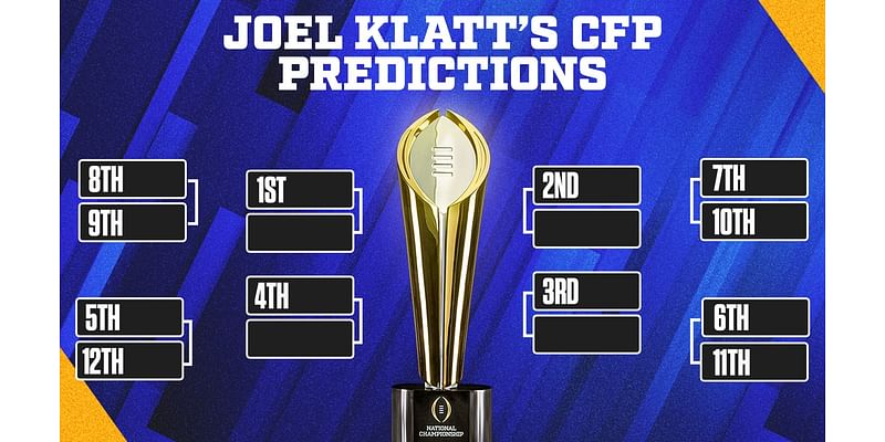 College Football Playoff predictions: Joel Klatt's projected field, 27 teams in the mix