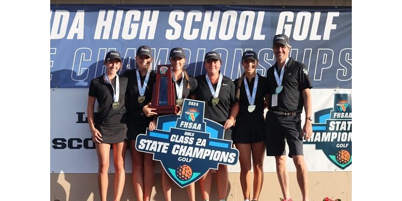 South Walton girl’s golf brings back first state title