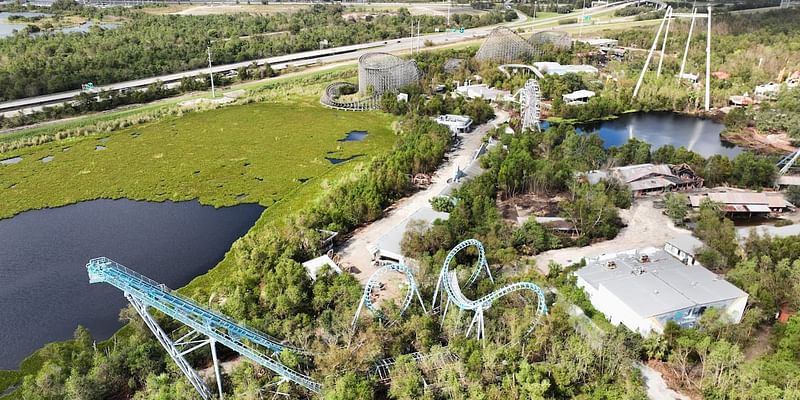 Demolition begins at abandoned Six Flags park