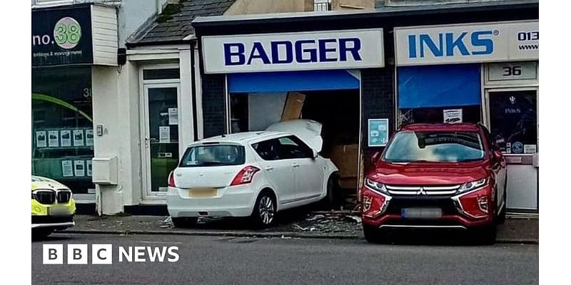 Seaford: Car crashes through shopfront in East Sussex