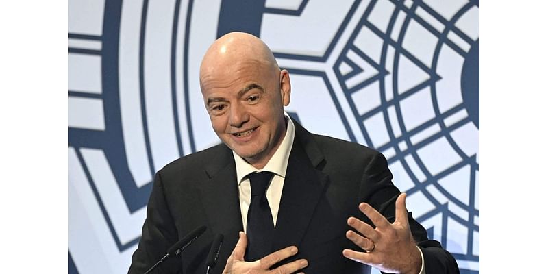 FIFA president Gianni Infantino’s name engraved on new Club World Cup trophy