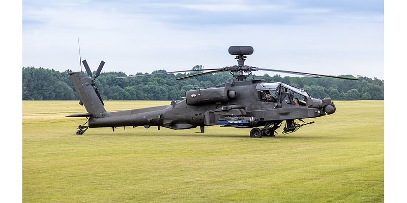 Boozed-up soldiers caught having sex in Apache helicopter: Drunken pair's cockpit romp sparks safety review