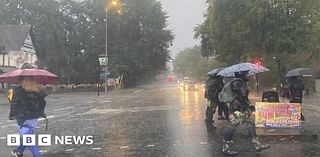 Oxfordshire schools close as heavy rain causes flooding