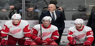 Red Wings finish road trip with OT loss to Sharks