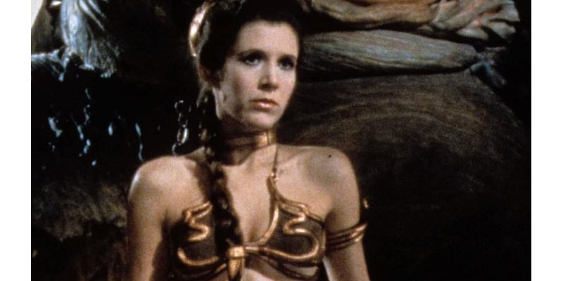 Film memorabilia worth more than £300,000 goes up for auction including iconic bikini worn by Carrie Fisher, Thor's hammer, and Pedro Pascal's helmet from The Mandalorian