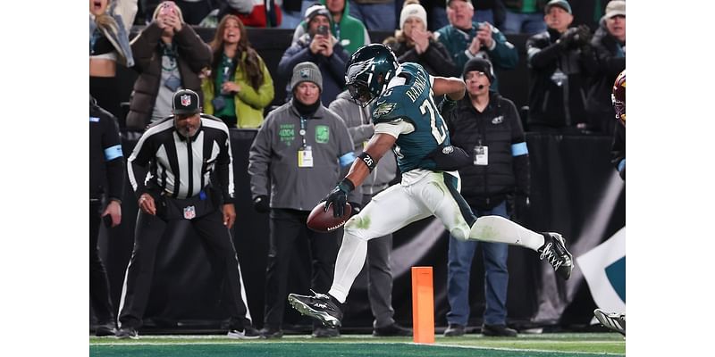 Eagles’ Saquon Barkley fulfilled a promise he made to teammates in win vs. Commanders