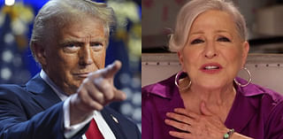 Bette Midler Deletes Her X Account to Protest Trump's Election Victory