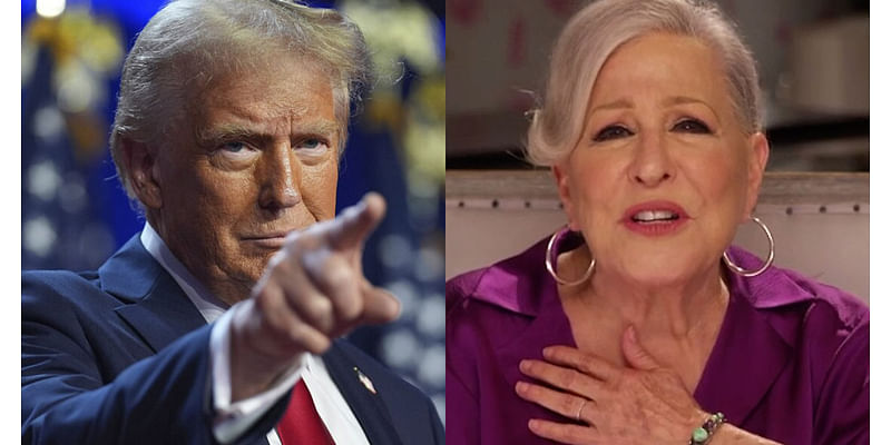 Bette Midler Deletes Her X Account to Protest Trump's Election Victory