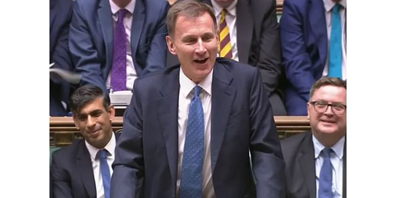 Jeremy Hunt hails biggest tax cuts since Thatcher but IFS says autumn statement ‘not good for growth’